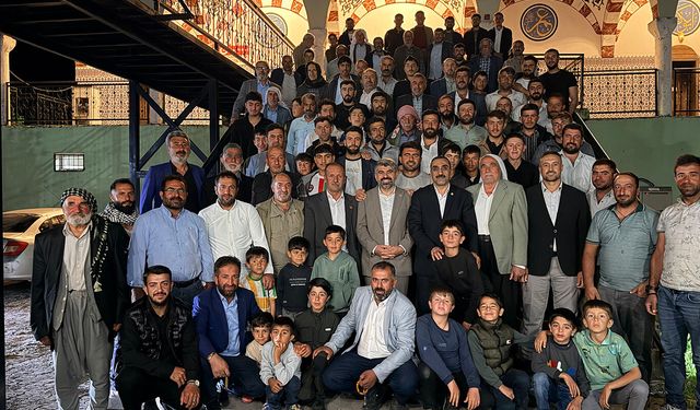 HÜDA PAR Milletvekili Dinç Çınar'da vatandaşlarla buluştu: Sorunların takipçisi olacağız