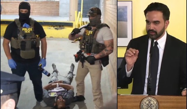ICE ve NYPD baskısı Brooklyn'i karıştırdı: Hastane önünde sert müdahale