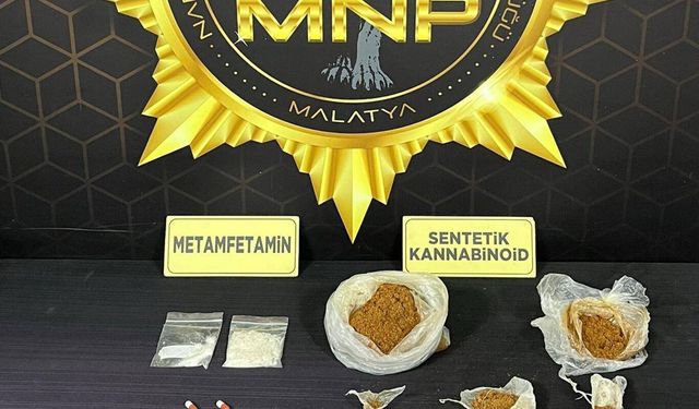 Malatya'da uyuşturucu operasyonu: 3 tutuklama