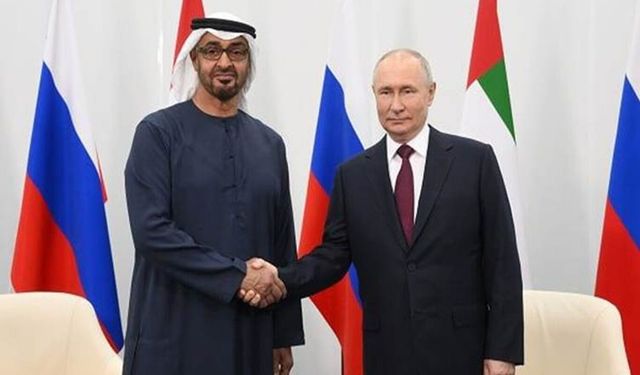 Putin ve BAE lideri Al Nahyan Orta Doğu krizini görüştü