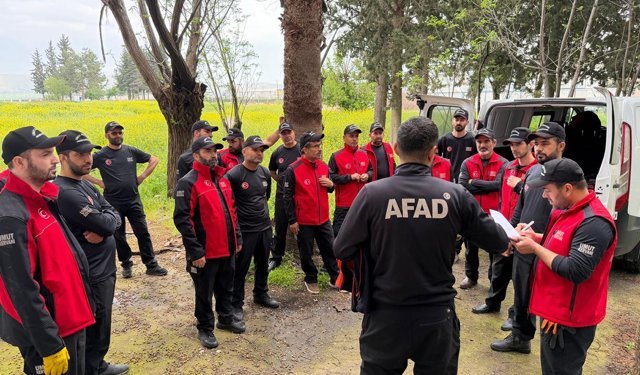 Şanlıurfa Umut Kervanı arama kurtarma ekibi akreditasyon için hazırlıklarını tamamladı
