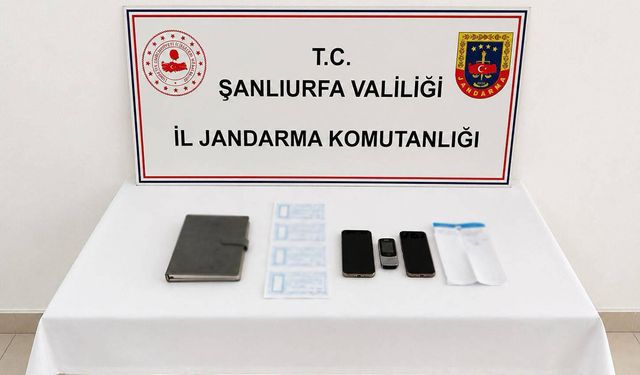Şanlıurfa'da tefecilik operasyonu