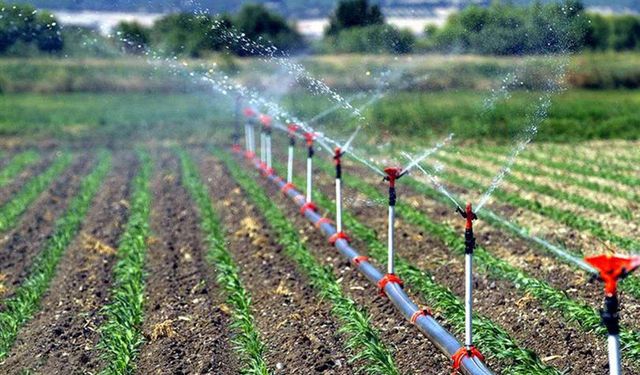 Tasarruflu tarımsal sulama sistemleri için hibe destek başvuruları başladı