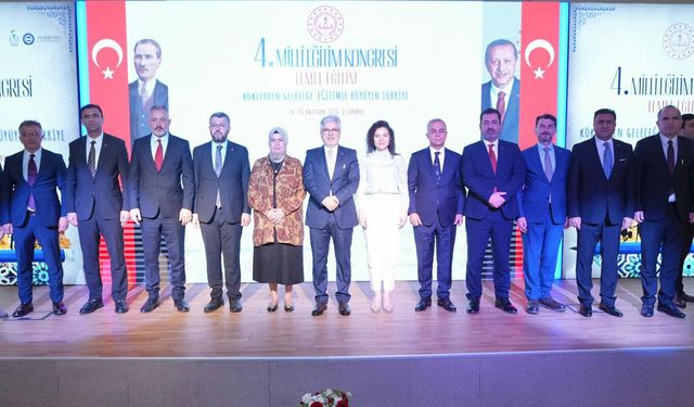 4'üncü Millî Eğitim Kongresi İstanbul'da gerçekleştirildi