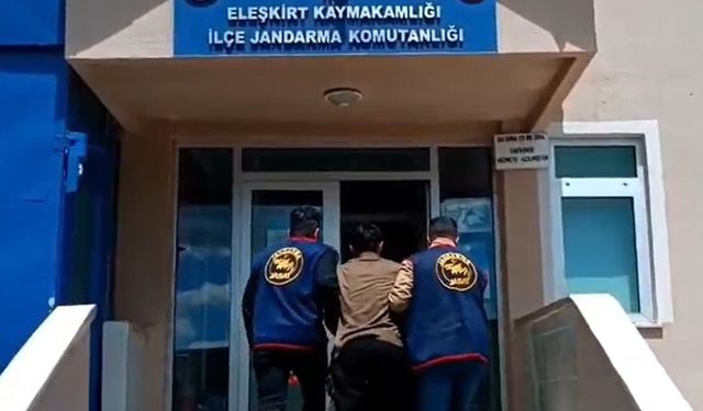 Ağrı'da cinayet zanlısı yabancı uyruklu şahıs yakalandı