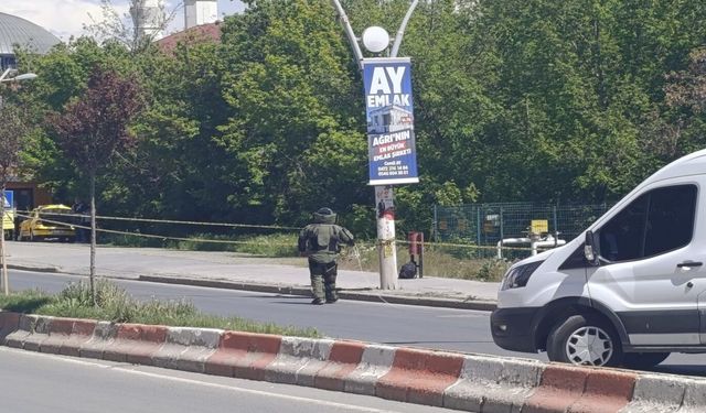 Ağrı'da şüpheli çantadan elbise çıktı!