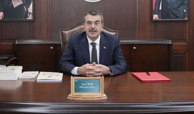 Bakan Tekin'den eğitim yılı sonu mesajı