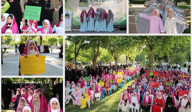 Batman'da anlamlı buluşma: Yüzlerce genç kız tesettüre girdi