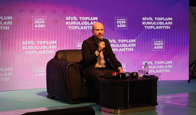 Bilal Erdoğan Ağrı'da konuştu