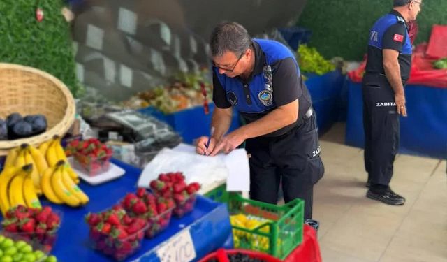 Bursa'da manav işletmelerine denetim: 11 iş yerine ceza