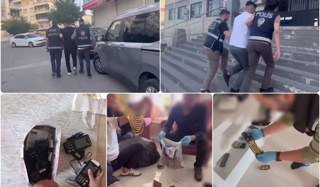 Gaziantep merkezli 'POLATLAR' silahlı suç örgütüne operasyon: 20 gözaltı