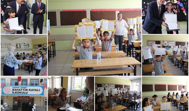 Gaziantep'te 700 bin öğrenci yaz tatiline girdi