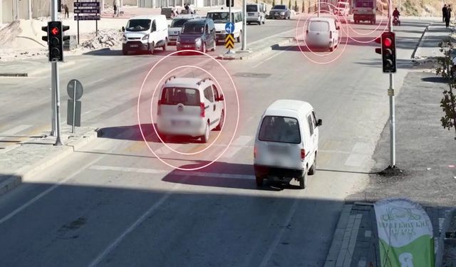 Gaziantep'te kırmızı ışık ihlaline 21,5 milyon liranın üzerinde ceza