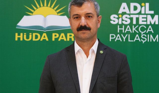 HÜDA PAR Eğitim İşleri Başkanı Oğraş'dan LGS'ye girecek öğrencilere başarı mesajı