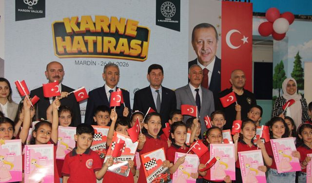 Mardin'de 235 bin öğrenci karnesine kavuştu