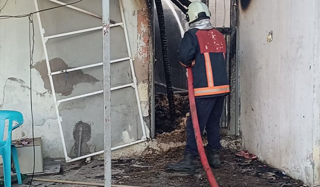 Mardin'de ev yangınında 7 yaşındaki kız çocuğu hayatını kaybetti