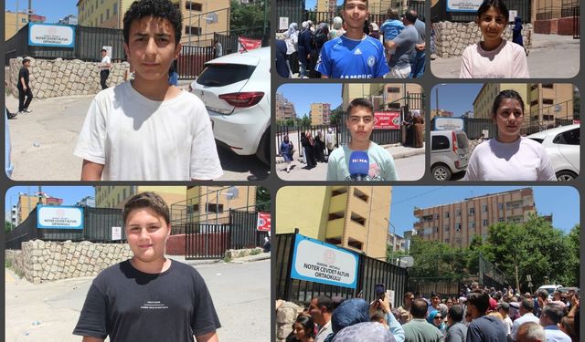 Mardin'de LGS maratonu tamamlandı: Öğrenciler sonuçlardan umutlu
