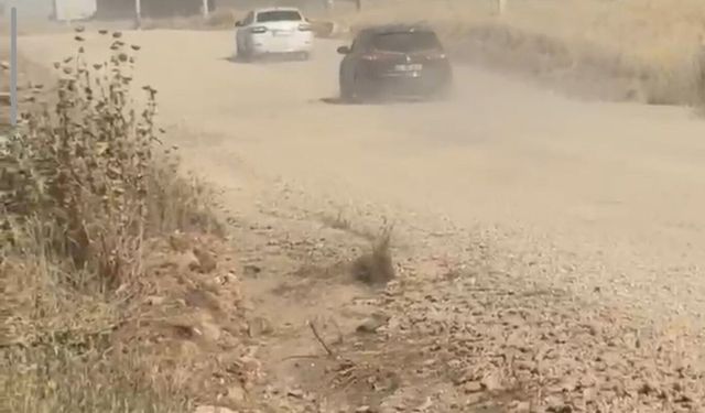 Mardin'de yarım kalan yol çalışması mahalleliyi mağdur ediyor