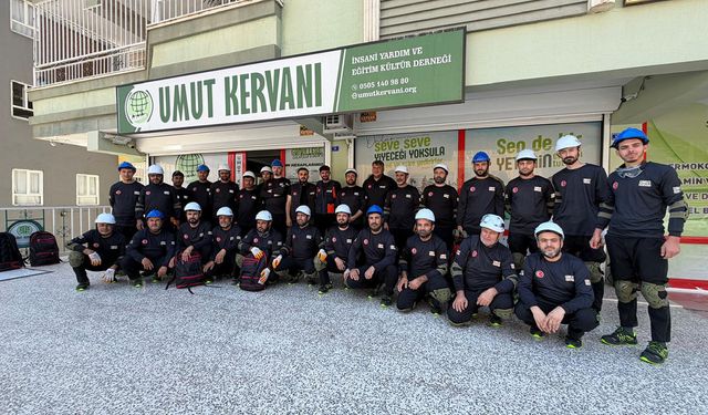 Şanlıurfa Umut Kervanı Arama Kurtarma Ekibi akreditasyon almaya hak kazandı