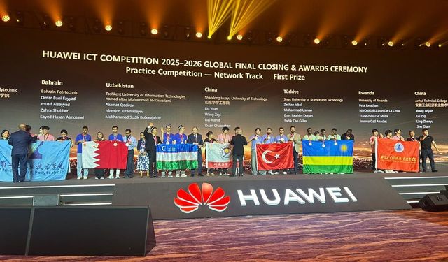 SBTÜ öğrencileri, Huawei ICT Competition dünya finallerinde birinci oldu