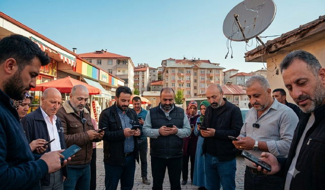 Şehrin göbeğinde şebeke sorunu 5G reklamı var, hizmet yok!