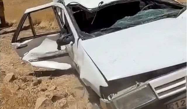 Siirt'te köy yolunda kaza: 2 yaralı