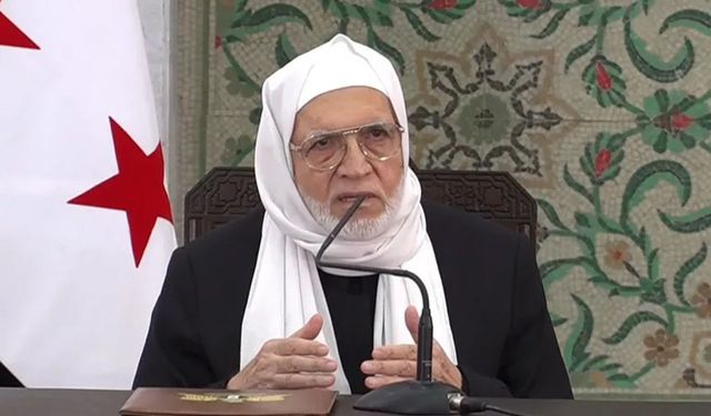 Suriye Müftüsü Usame er-Rifai'den itidal çağrısı: Fitneye kapı aralanmamalı