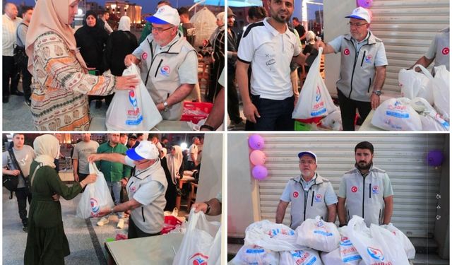 Yetimler Vakfı kurban etlerini Mısır'daki Gazzeli ailelere dağıttı