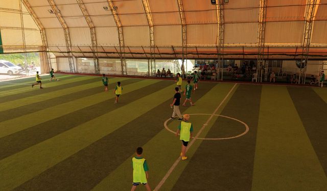 Anamur'da Yaz Kur'an Kursları Öğrencileri Arası Spor Turnuvaları başladı