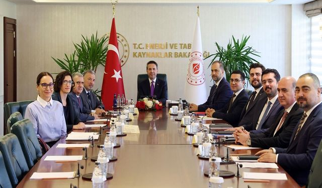 Bakan Bayraktar, Dünya Bankası Türkiye Ülke Direktörü Carret ile enerji yatırımlarını görüştü