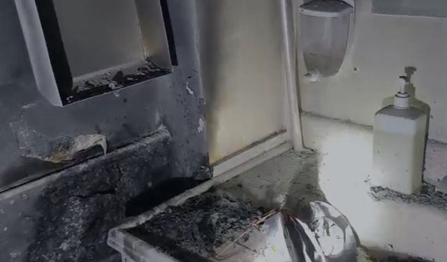 Batman'da hastanede çıkan yangın paniğe neden oldu