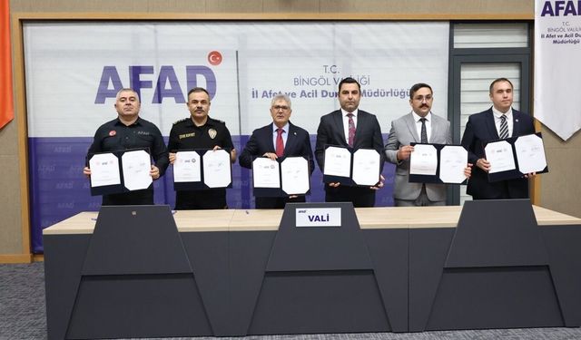 Bingöl'de 4 noktaya afet ilk müdahale istasyonu