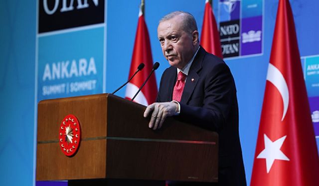 Cumhurbaşkanı Erdoğan'dan NATO Ankara Zirvesi'ne ilişkin paylaşım