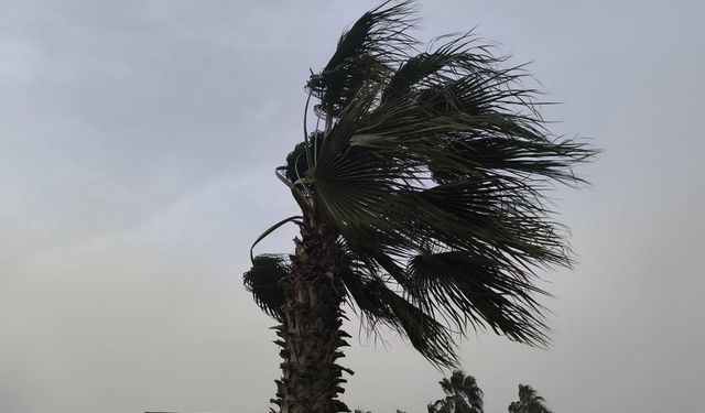 Doğu Akdeniz için kuvvetli rüzgar uyarısı