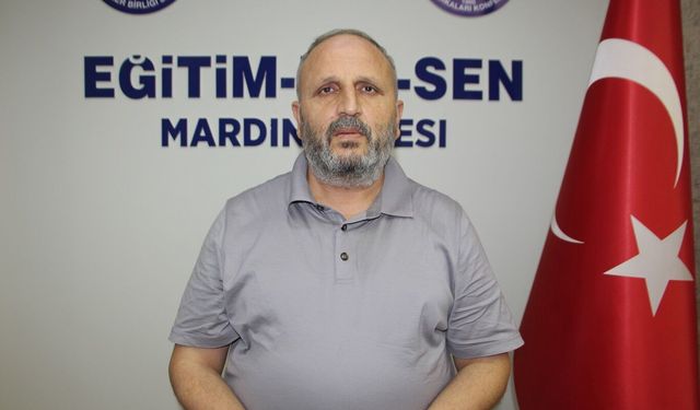 Eğitim-Bir-Sen Mardin İl Başkanı Demir'den HÜDA PAR'ın 'karma eğitim' teklifine destek