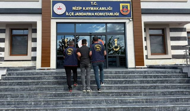 Gaziantep'te 10 yıl kesinleşmiş hapis cezasıyla aranan hükümlü yakalandı