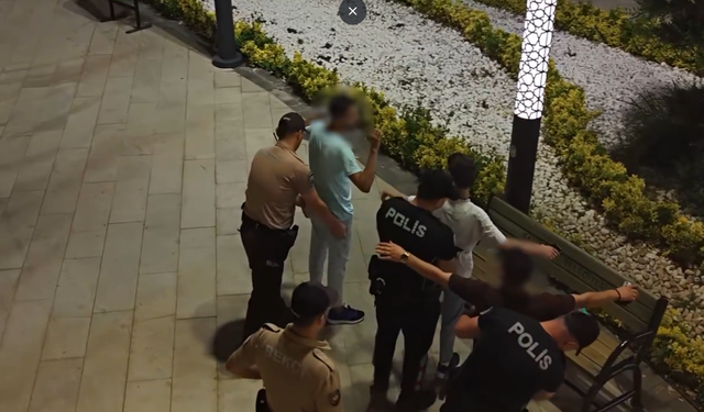 Gaziantep'te huzurlu parklar uygulamasında 7 aranan şahıs yakalandı