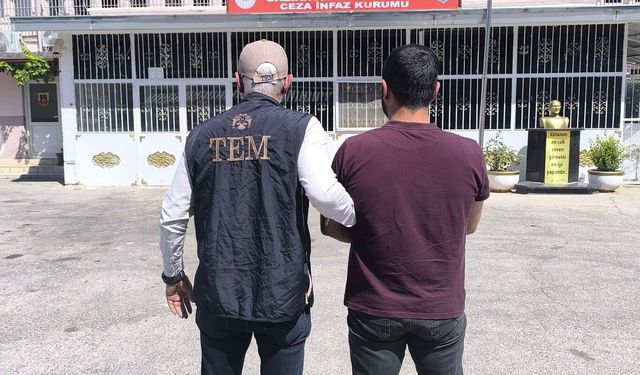 Gaziantep'te kesinleşmiş hapis cezası bulunan 1 kişi yakalandı