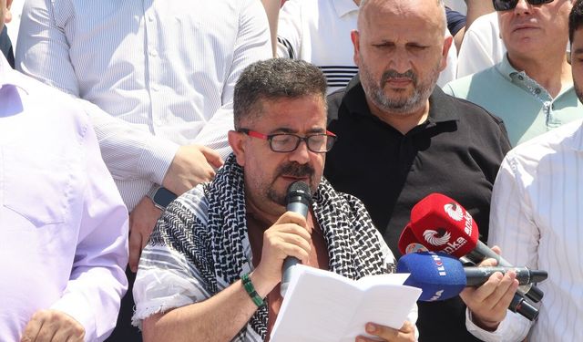 Gazze'de 1000'inci gün soykırıma karşı Mardin'de basın açıklaması düzenlendi