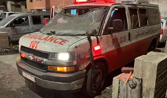 Gazze'de ambulansların yüzde 70'i hizmet dışı kaldı