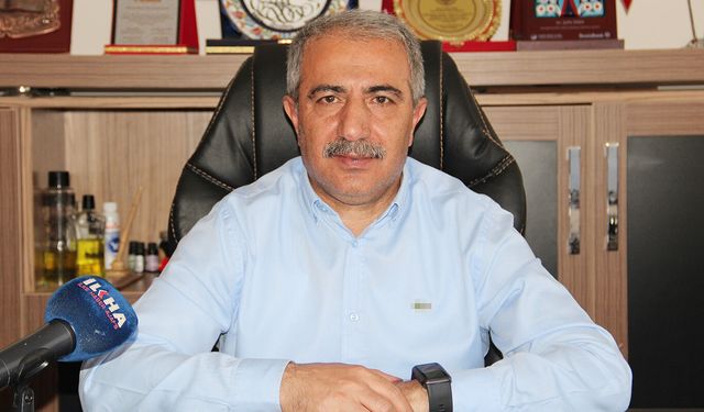 Gercüş Ziraat Odası Başkanı Öner: Üzümde umut var, buğday ve fıstıkta kayıplar büyük