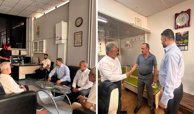 HÜDA PAR Malatya İl Başkanlığından Battalgazi'de esnaf ziyareti