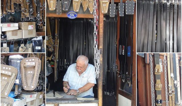 İki metrekarelik dükkanda deri üretimiyle geçen yarım asırlık ömür