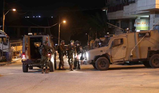İşgalciler Batı Şeria'da baskınlarını sürdürdü: Çok sayıda Filistinli alıkonuldu