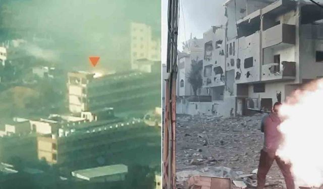 Kassam Tugayları, Gazze kentindeki çatışmaların görüntülerini yayımladı
