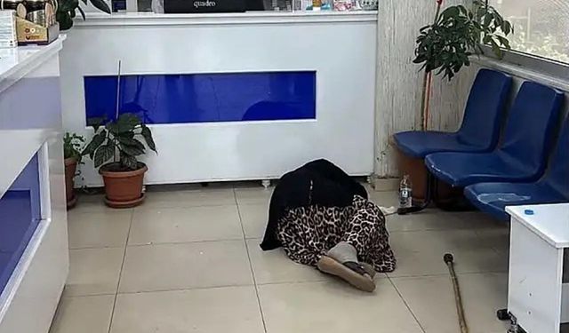 Kavurucu sıcaklar etkisini artırdı: İlaç almaya gelen yaşlı kadın eczanede uyuyakaldı