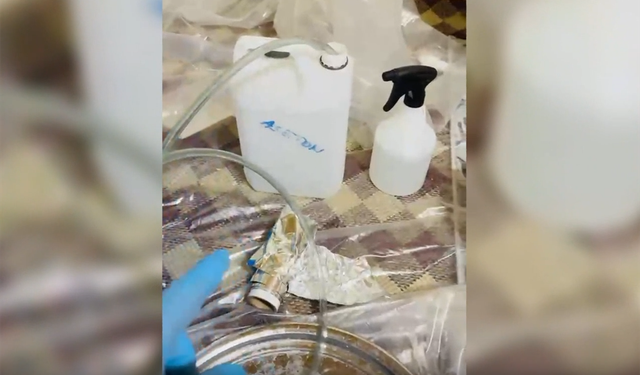Konya'da uyuşturucu üretim merkezine operasyon