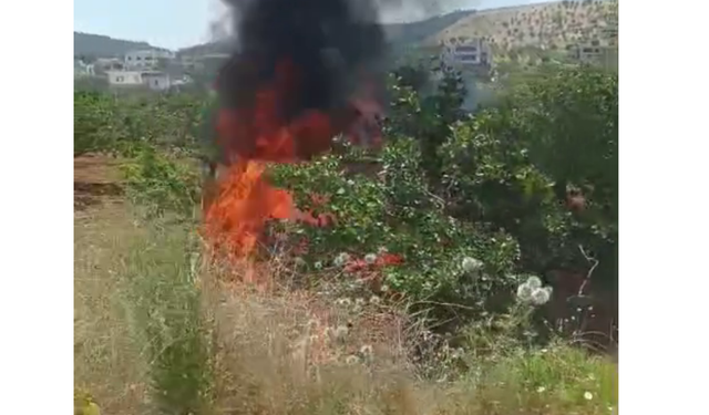 LPG tankı patlayan araç küle döndü 