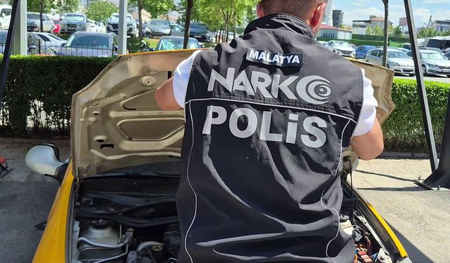 Malatya'da 202 kiloluk sentetik uyuşturucu engellendi