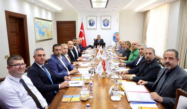 Mersin OSB müteşebbis heyeti toplandı